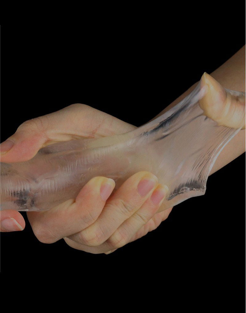 LoveToy - Flawless Clear Penis Sleeve + 5 cm