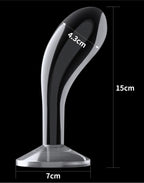 LoveToy - Flawless Clear - Prostaat Plug 15 cm