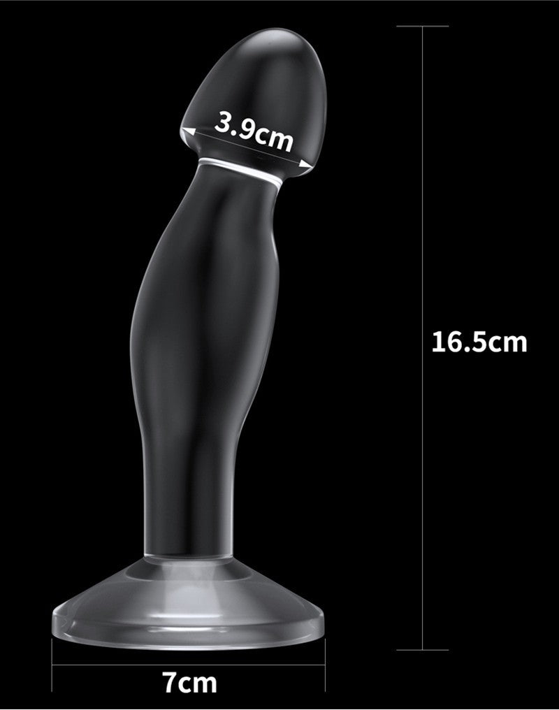 LoveToy - Flawless Clear - Prostaat Plug 17 cm