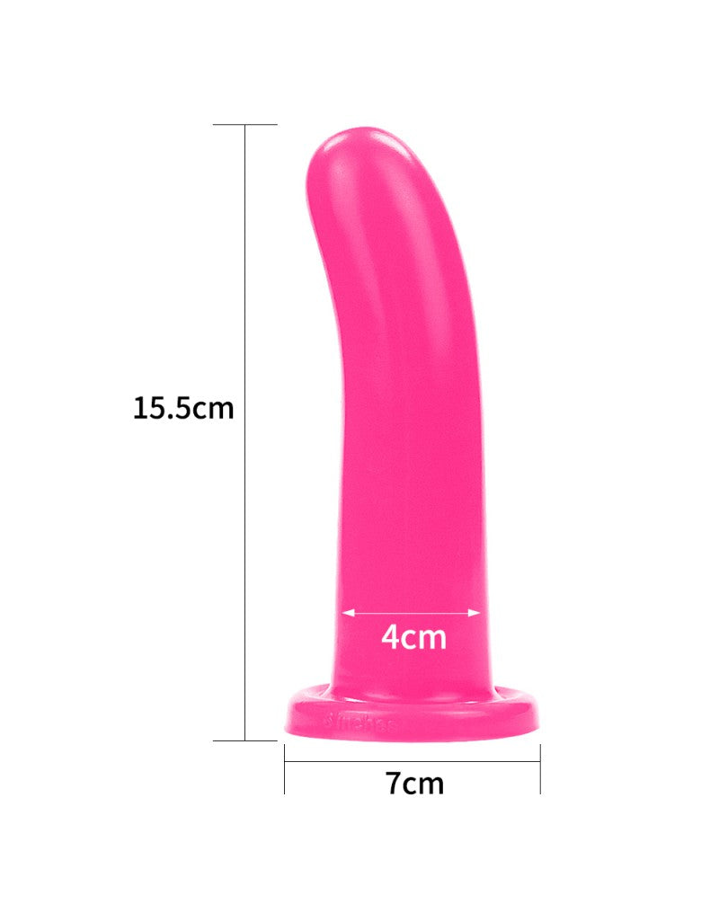 LoveToy - Holy Dong Large Dildo 15.5 cm - Roze