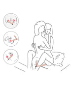 LoveToy - iJoy - Vibrerende Dubbele Dildo met afstandbediening - Nude