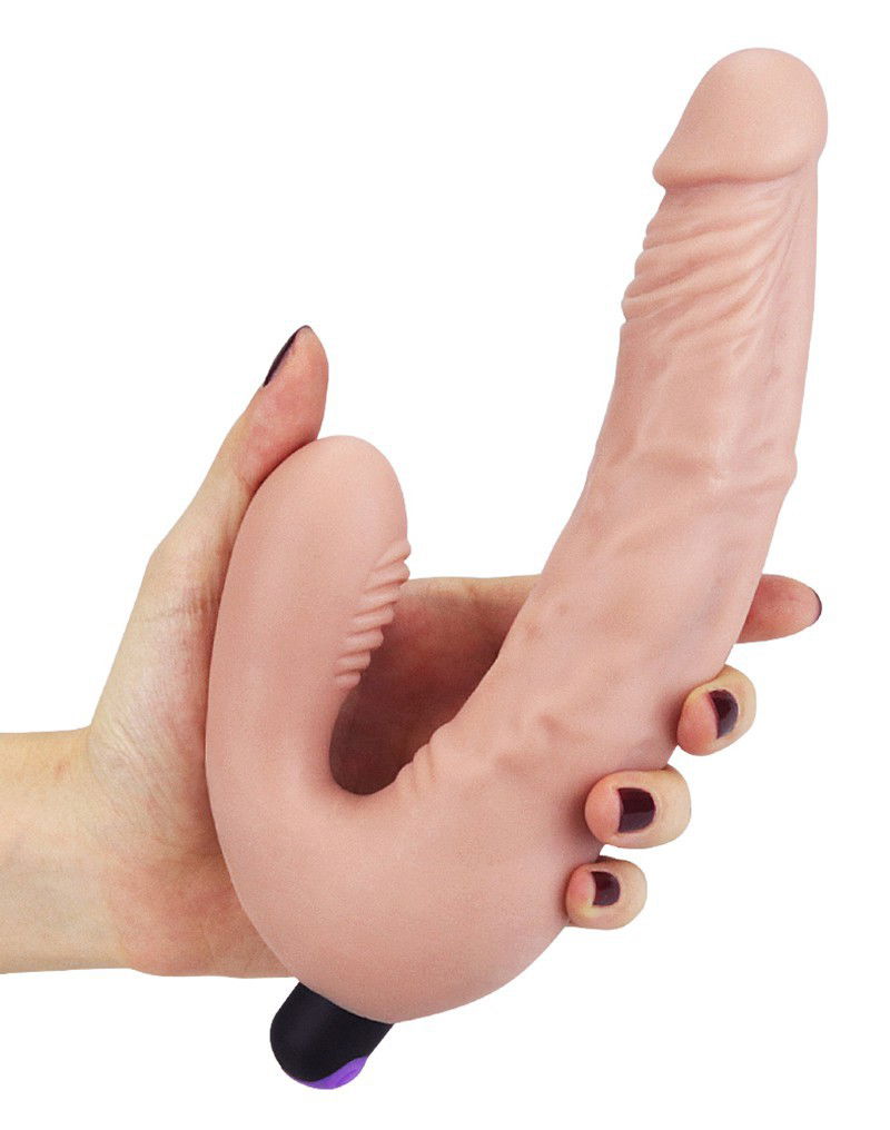 LoveToy - iJoy - Vibrerende Dubbele Dildo - Nude