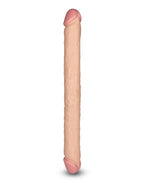 LoveToy - King Size Slim Ultra Double Dildo 45 cm - Nude