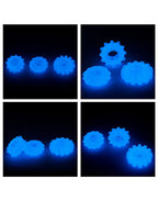 LoveToy - Lumino Play Cockring Set van 3 - Glow in the Dark