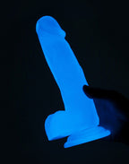 LoveToy - Lumino Play Dildo 19 cm - Glow in the Dark