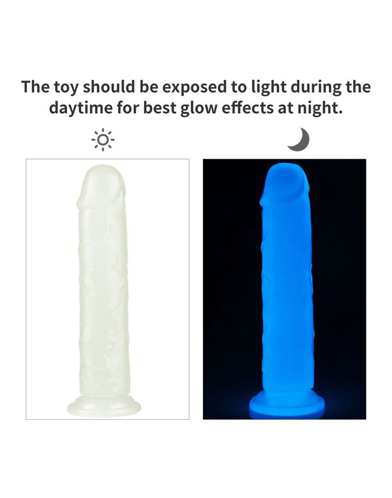 LoveToy - Lumino Play Dildo 21 cm - Glow in the Dark