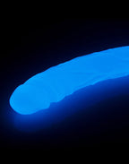 LoveToy - Lumino Play Dubbele Dildo 37 cm - Glow in the Dark