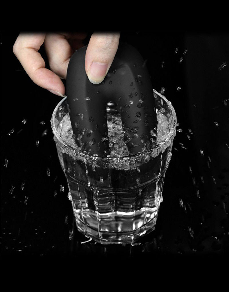 LoveToy - O-Sensual Rapture Twin - Clitoris of Tepel Vibrator - Zwart