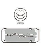 LoveToy - Pleasure Brew Cream Ale Mouth Masturbator - Groen & Nude