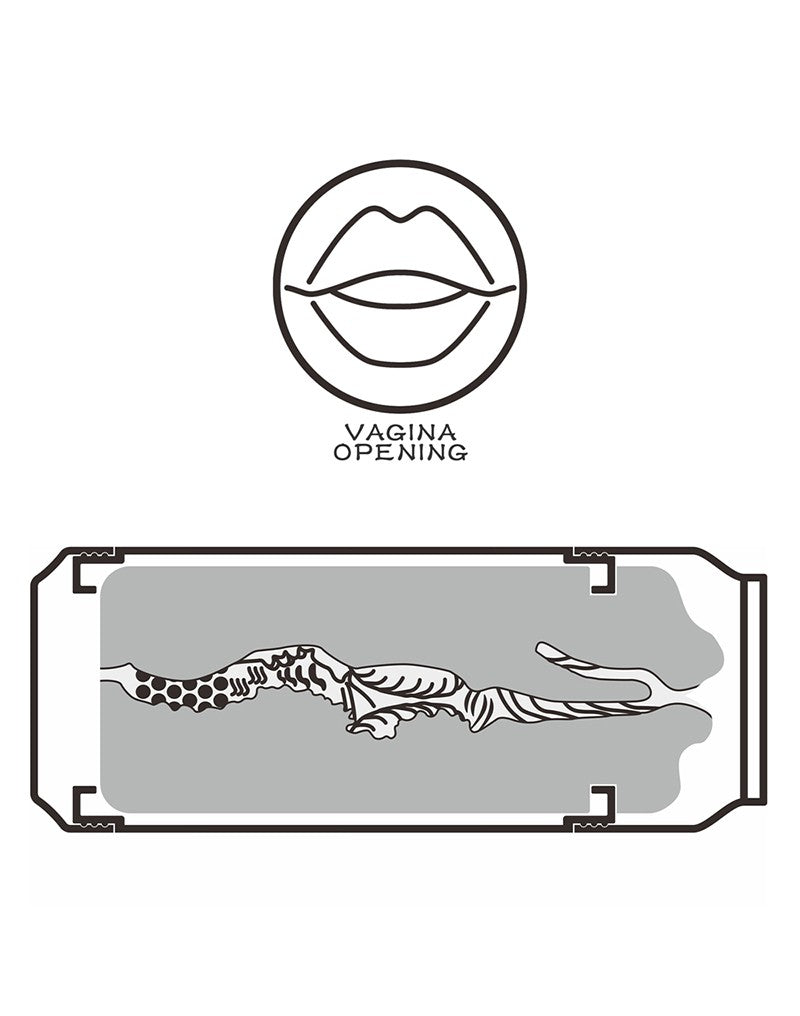 LoveToy - Pleasure Brew Cream Ale Mouth Masturbator - Groen & Nude