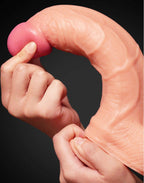 LoveToy - Realistic Dildo 25 cm - Nude