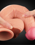 LoveToy - Realistic Dildo 25 cm - Nude