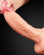 LoveToy - Realistic Dildo 25 cm - Nude