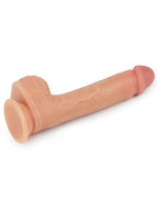 LoveToy - Roterende & Verwarmde Realistische Dildo 21 cm - Nude