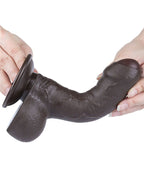 LoveToy - Aftrekbare dildo 18,3 cm (Ø 3,5 cm) - Zwart