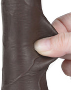 LoveToy - Aftrekbare dildo 19,5 cm (Ø 3,6 cm) - Zwart