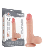 LoveToy - Aftrekbare dildo 19.5 cm (Ø 3.7 cm) - Nude