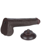 LoveToy - Aftrekbare dildo 22 cm (Ø 3,7 cm) - Zwart
