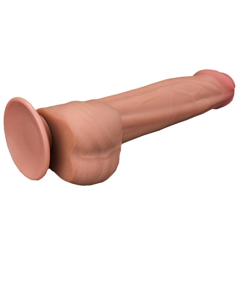 LoveToy - Sliding Skin Dildo 29 cm - Nude