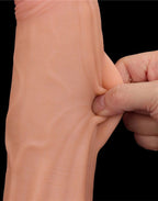 LoveToy - Sliding Skin Dildo 31 cm - Nude