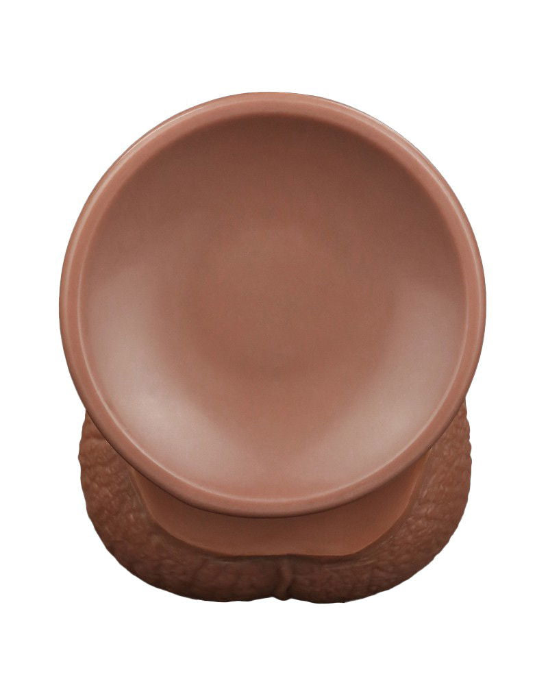 LoveToy - Sliding Skin Dildo 34 cm - Brown