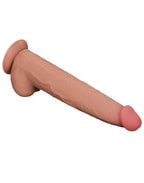 LoveToy - Sliding Skin Dildo 34 cm - Nude