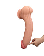 LoveToy - Sliding Skin Dildo 36 cm - Nude