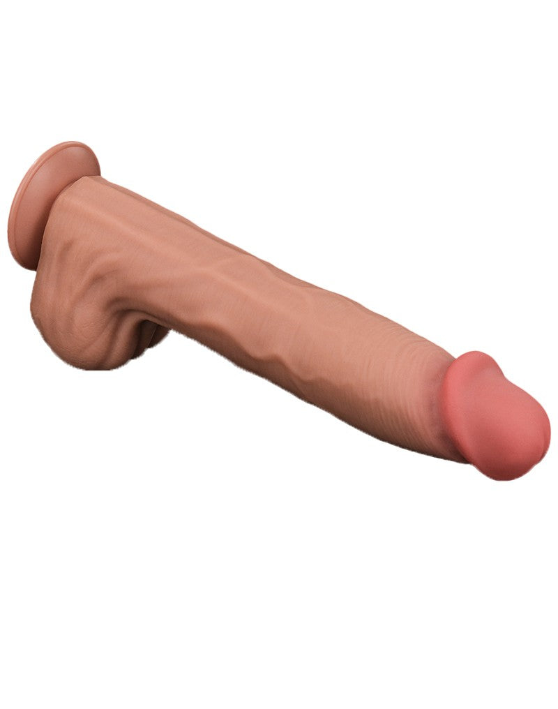 LoveToy - Sliding Skin Dildo 36 cm - Nude