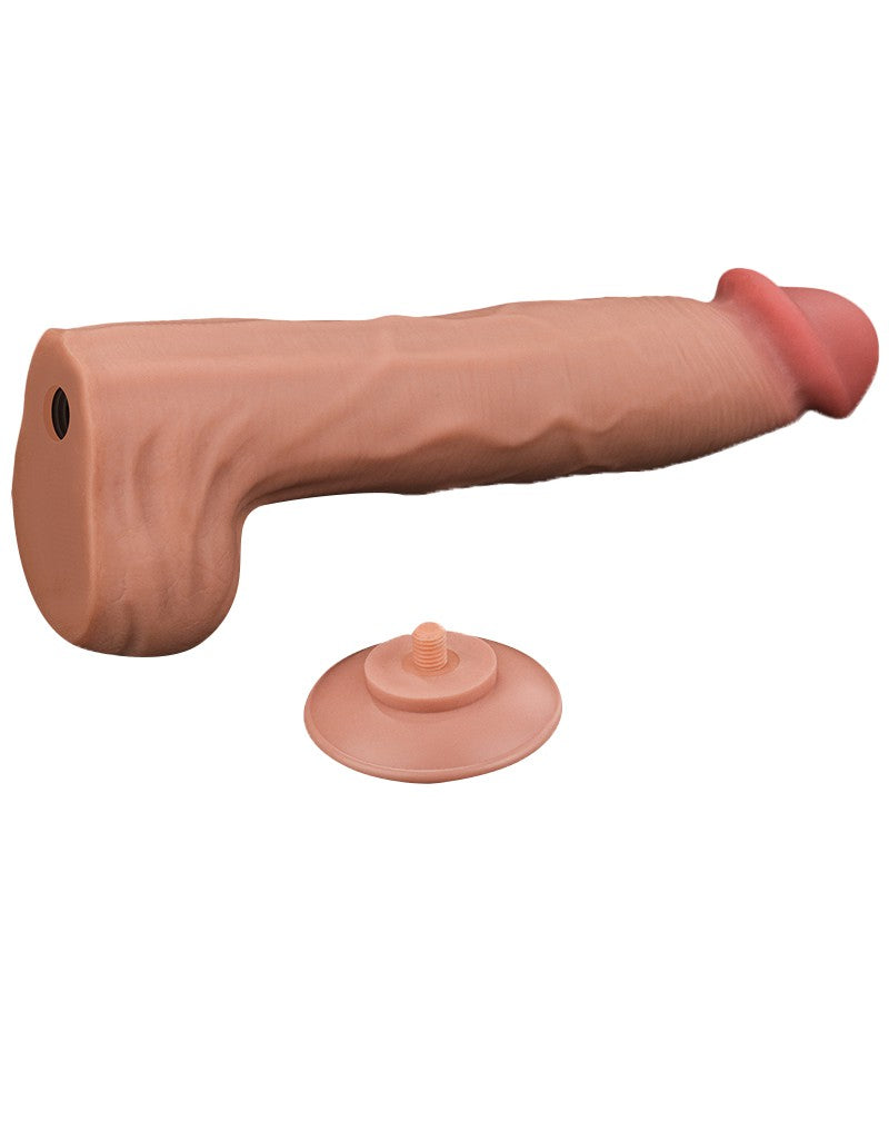 LoveToy - Sliding Skin Dildo 36 cm - Nude