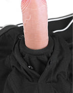 LoveToy - Unisex Strap-On Shorts Size S - Zwart