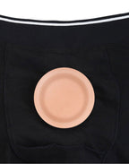 LoveToy - Unisex Strap-On Shorts Size S - Zwart