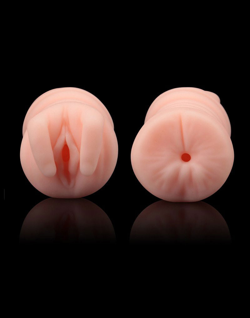 LoveToy - Virgin-Skin Blowout Double Side Stroker - Vagina and Anus