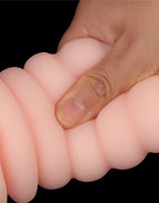 LoveToy - Virgin-Skin Blowout Double Side Stroker - Vagina and Anus