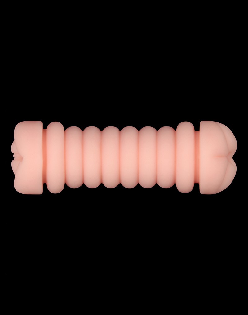 LoveToy - Virgin-Skin Blowout Double Side Stroker - Vagina and Ass