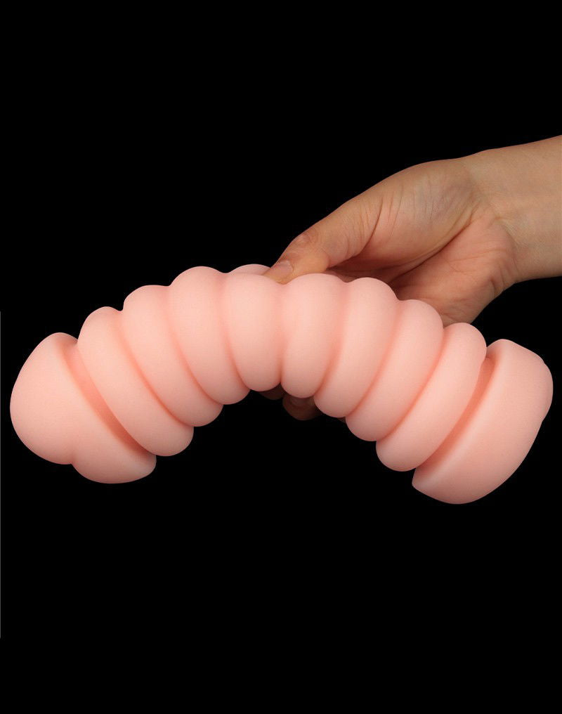 LoveToy - Virgin-Skin Blowout Double Side Stroker - Vagina and Ass