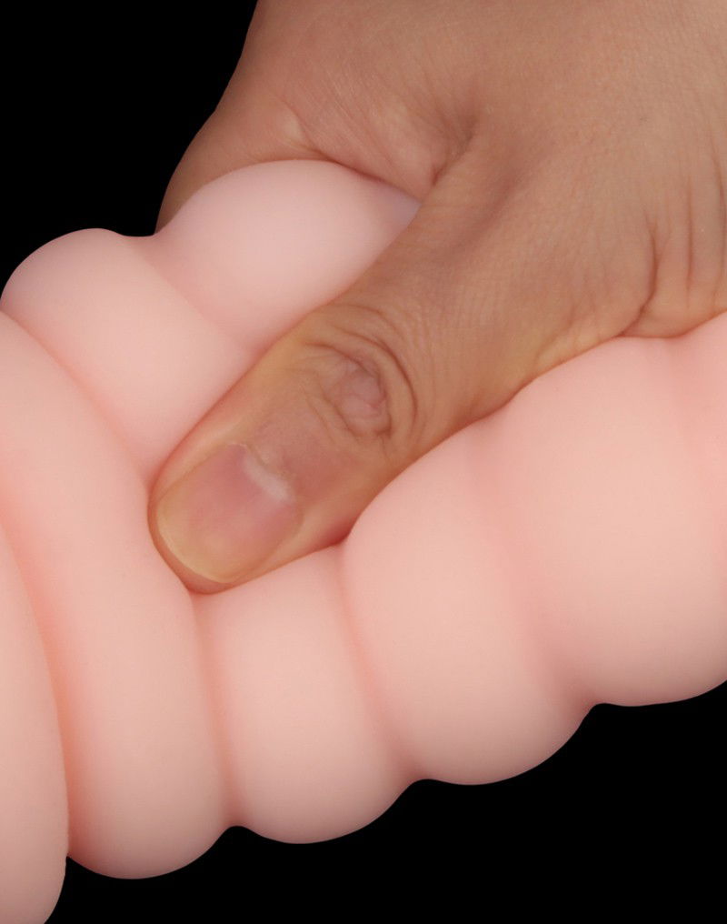 LoveToy - Virgin-Skin Blowout Double Side Stroker - Vagina and Ass