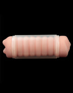 LoveToy - Virgin-Skin Blowout Double Side Stroker - Vagina and Mouth