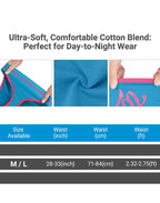 LoveToy - Wet - Bedrukte vibrerende sexy slip - Blauw