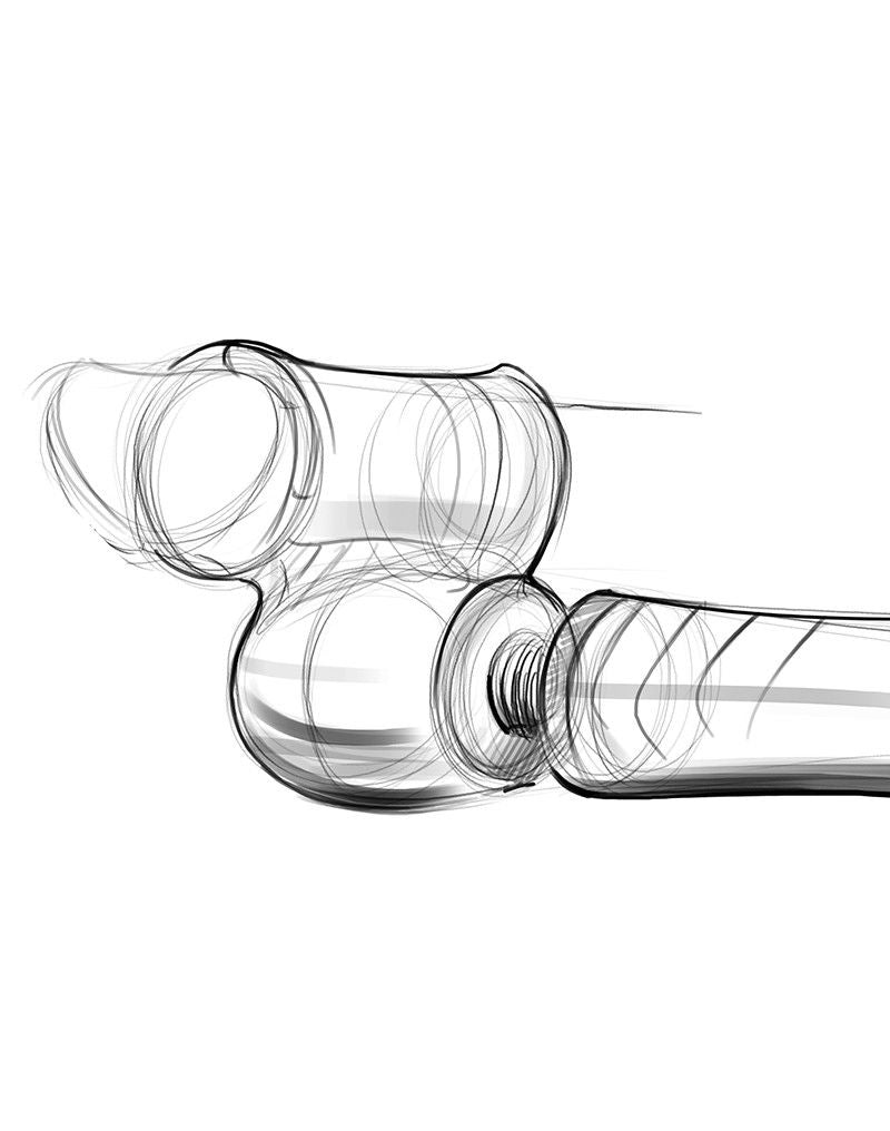 Man.Wand - Man.Wand Xtreme - Wand Vibrator met opzetstukken - Zwart