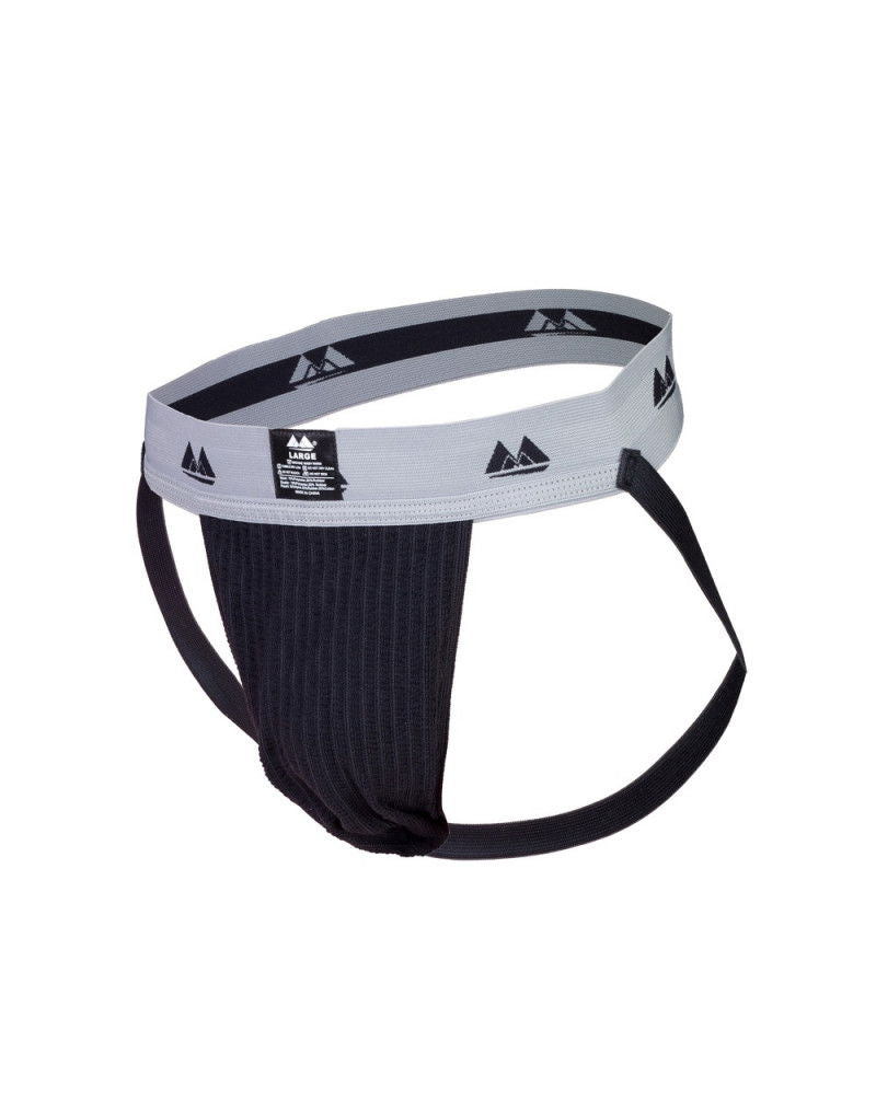 MM - Jockstrap - Zwart (5 cm / 2 inch)