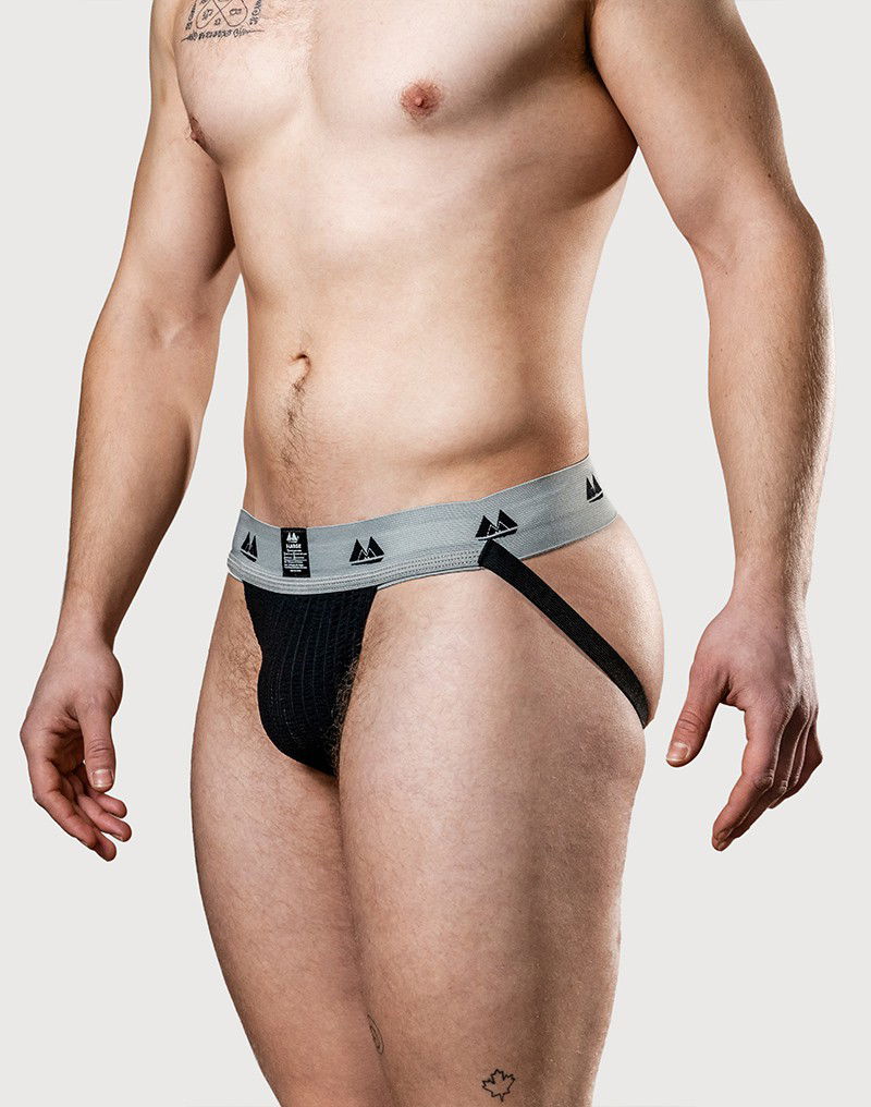 MM - Jockstrap - Zwart (5 cm / 2 inch)