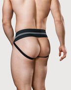MM - Jockstrap - Zwart (7.5 cm / 3 inch)