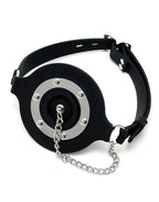 Mondknevel met opening en stop