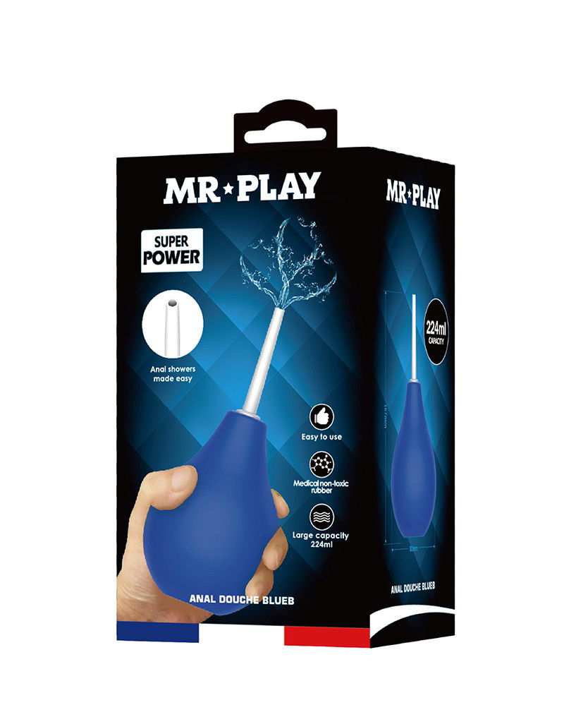 Mr. Play - Anaal Douche - BLUEB - Blauw