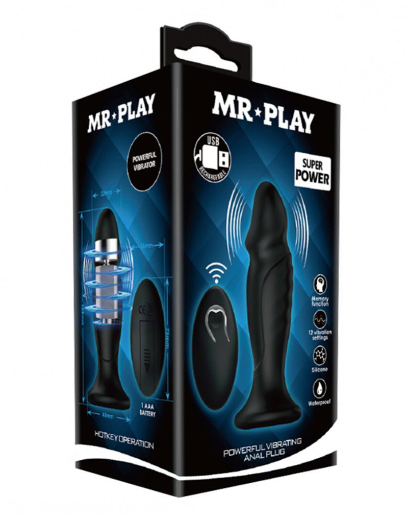 Mr. Play - Krachtige Anaal Plug