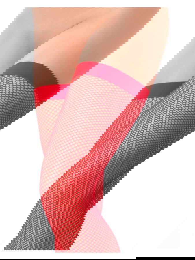 Amorable by Rimba - Netkousen - One Size - Rood