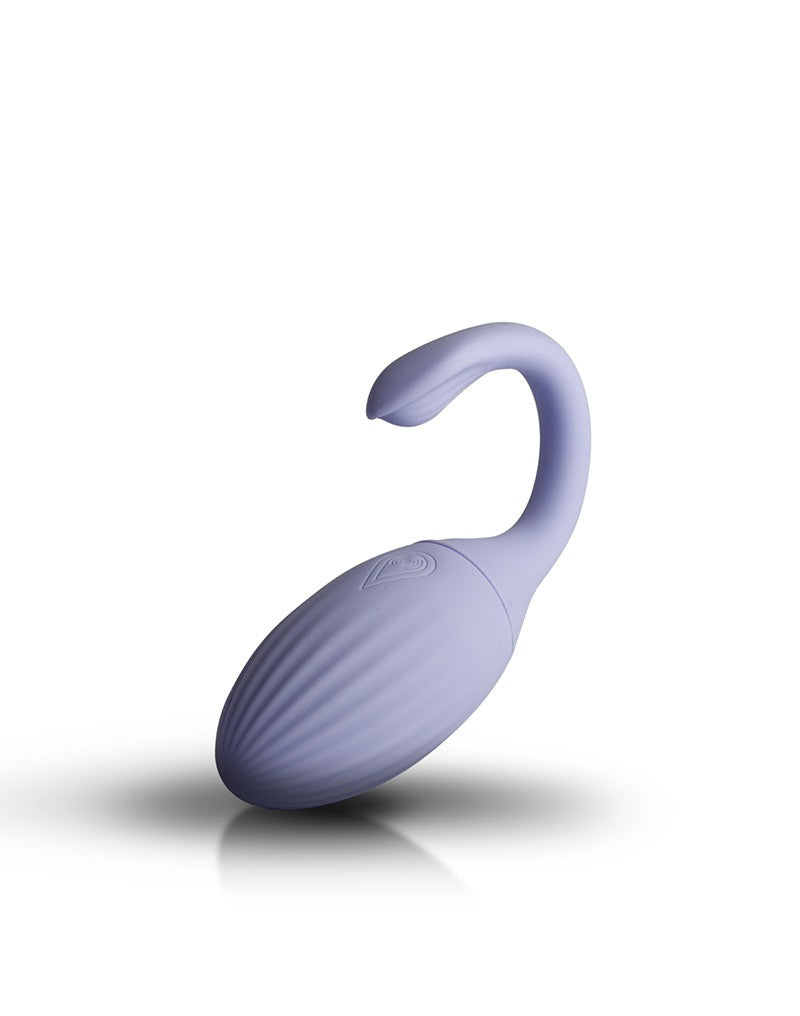 NIYA - NIYA 1 - Vibrerende Kegel Massager met Afstandsbediening - Lichtblauw