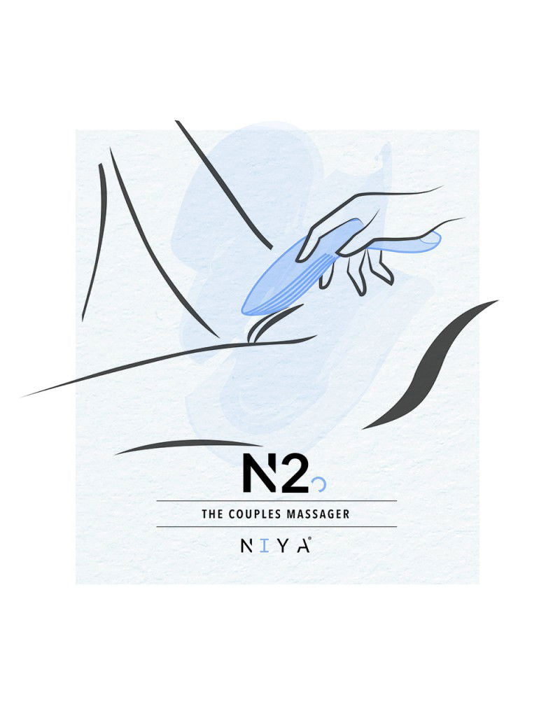 NIYA - NIYA 2 - Couple Massager - Lichtblauw