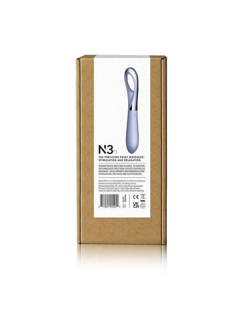 NIYA - NIYA 3 - Vinger Vibrator - Lichtblauw