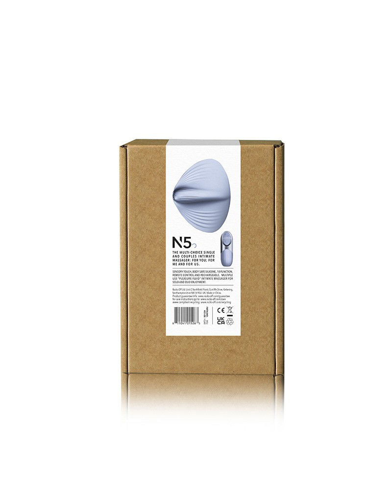 NIYA - NIYA 5 - Oplegvibrator met Afstandsbediening - Lichtblauw